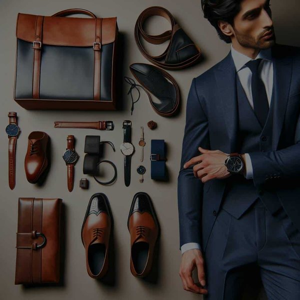 Comment associer des accessoires en cuir pour dynamiser une tenue classique ?